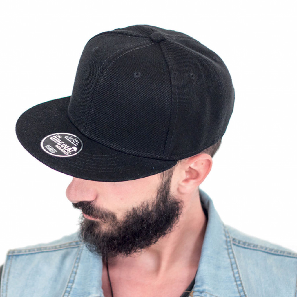 Бейсболка SNAP BACK 400, 6 клиньев, пластиковая застежка