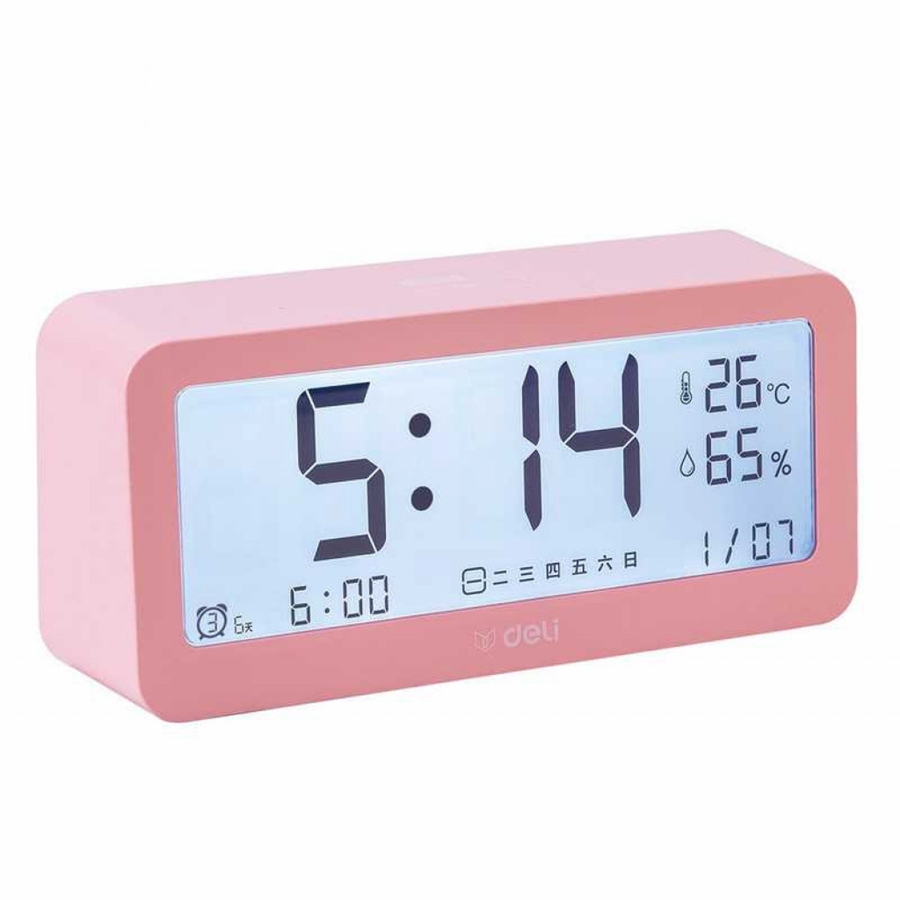 Часы-метеостанция Xiaomi Deli Effective Electronic Alarm Clock (8826)