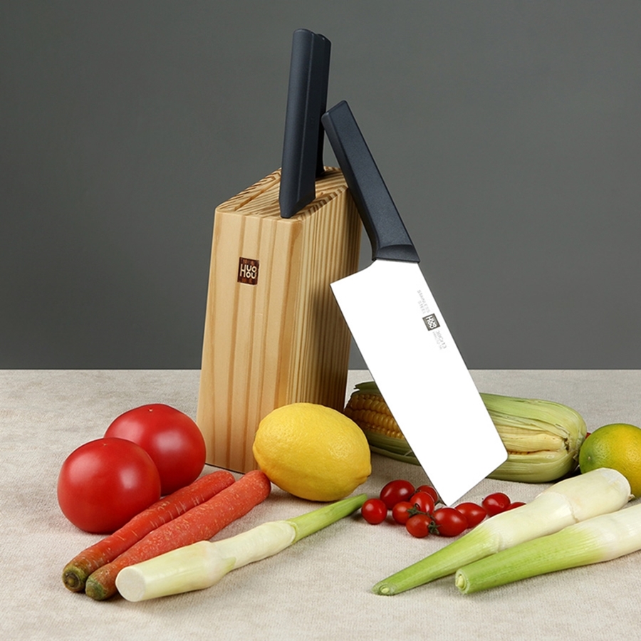 Набор стальных ножей Xiaomi Huo Hou 4-Piece Kitchen Knife Set Lite (HU0059)