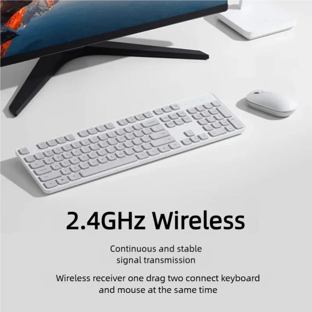 Комплект клавиатура+мышь Xiaomi MIIIW Wireless Keyboard and Mouse Combo Gen 3 (MW24PB03) Комплект клавиатура+мышь Xiaomi MIIIW Wireless Keyboard and Mouse Combo Gen 3 (MW24PB03)