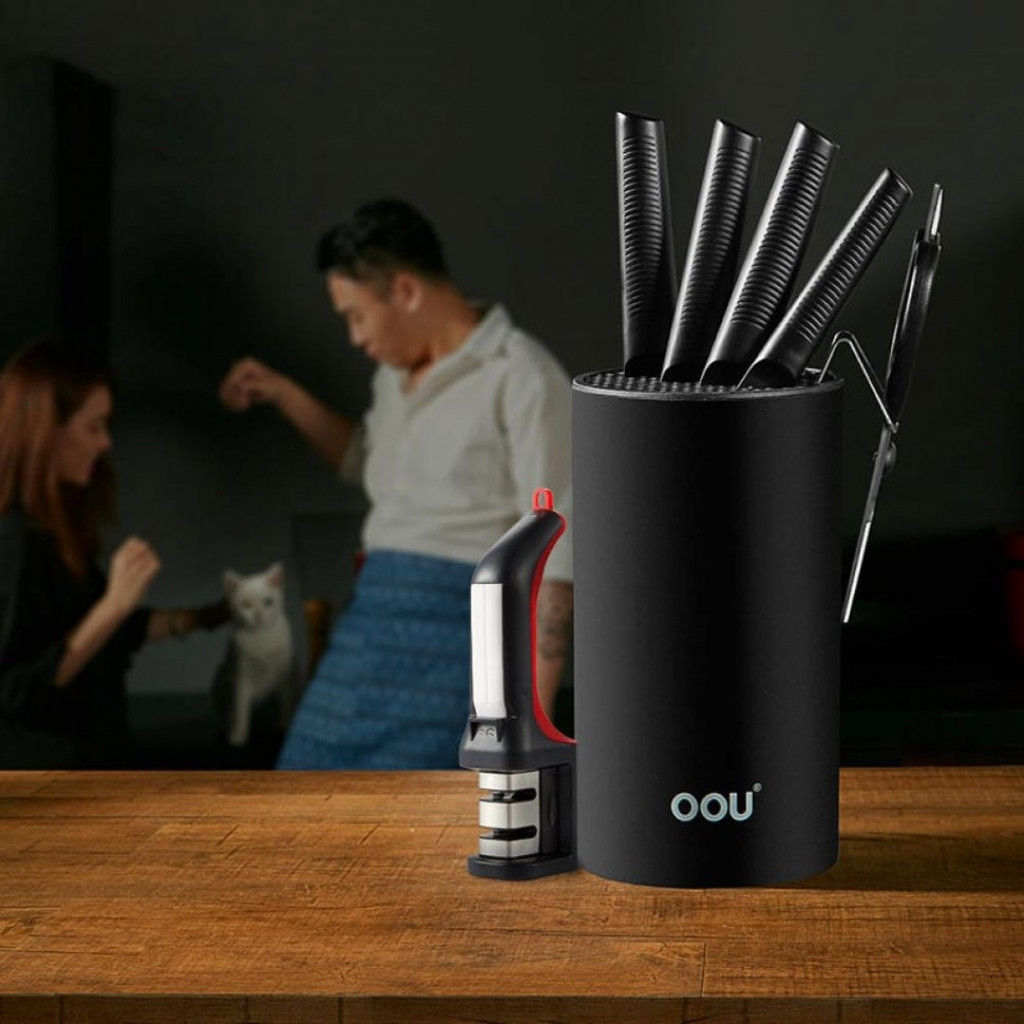 Набор кухонных ножей Xiaomi OOU Black Shark Kitchen Set (YUG8GYU)