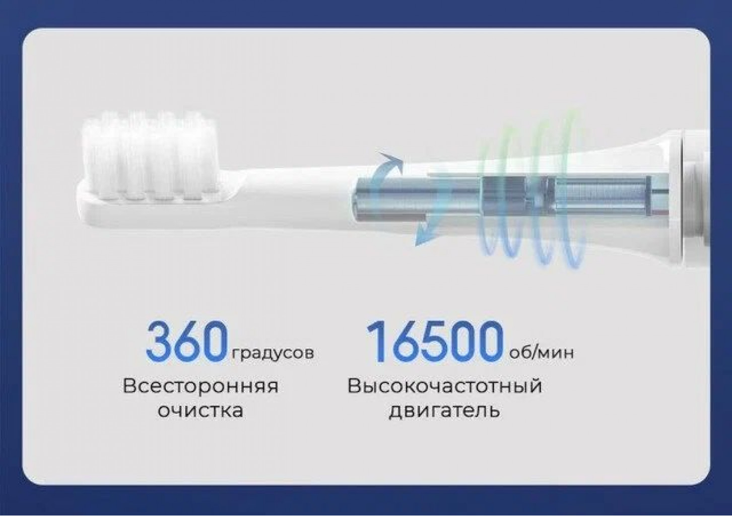 Электрическая зубная щетка Xiaomi Mijia Electric Toothbrush T100