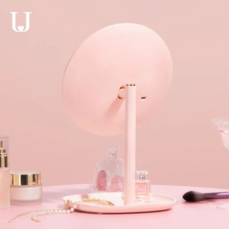 Косметическое зеркало Xiaomi Jordan Judy Round Tray Makeup Mirror NV535 Косметическое зеркало Xiaomi Jordan Judy Round Tray Makeup Mirror NV535