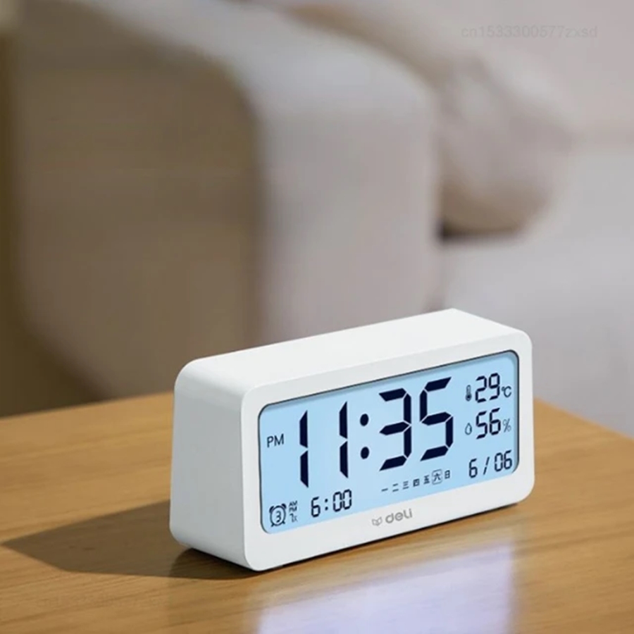 Часы-метеостанция Xiaomi Deli Effective Electronic Alarm Clock (8826)