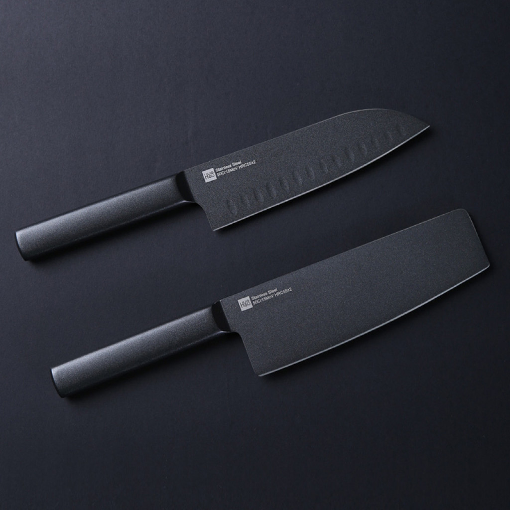 Набор кухонных ножей Xiaomi Huo Hou Heat Knife Set (2 ножа) (HU0015)