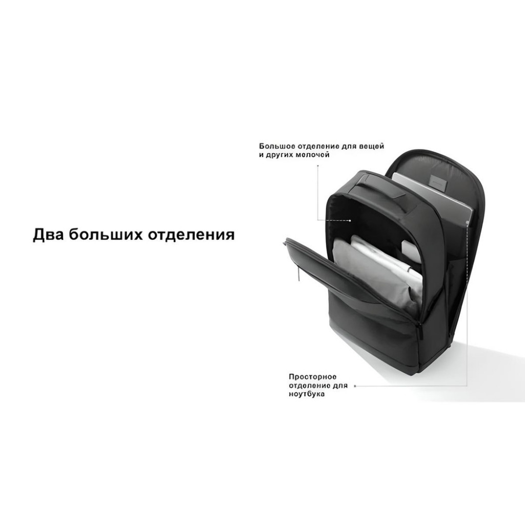 Рюкзак Xiaomi Mijia Business Backpack (XMSWB01RM/BHR9177GL) Рюкзак Xiaomi Mijia Business Backpack (XMSWB01RM/BHR9177GL)