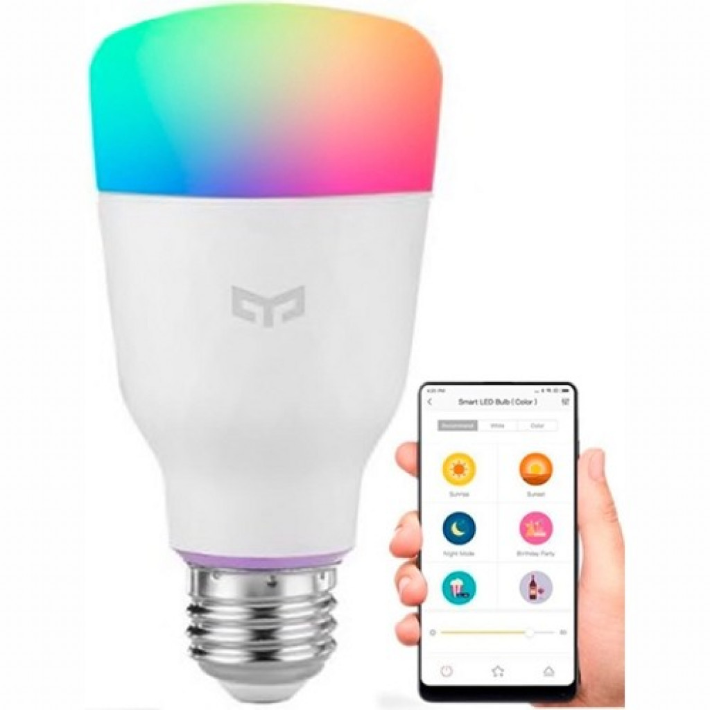 Лампа светодиодная Xiaomi Yeelight Smart LED Bulb 1S E27 (YLDP15YL)