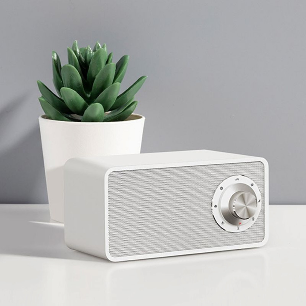 Беспроводная колонка с функцией беспроводной зарядки Qualitell White Noise Wireless Speaker (ZS1001) Беспроводная колонка с функцией беспроводной зарядки Qualitell White Noise Wireless Speaker (ZS1001)