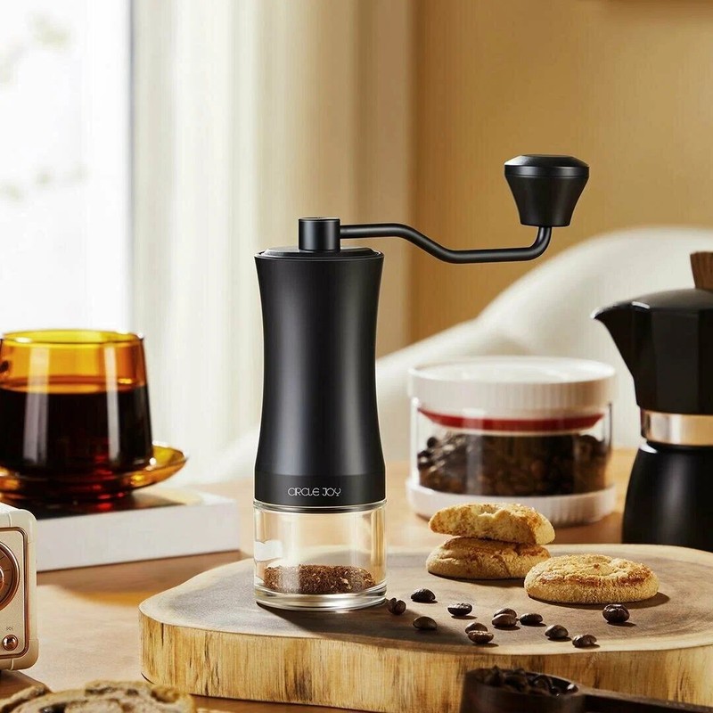 Ручная кофемолка Xiaomi Circle Joy Hand Coffee Grinder Black (CJ-CF17) Ручная кофемолка Xiaomi Circle Joy Hand Coffee Grinder Black (CJ-CF17)