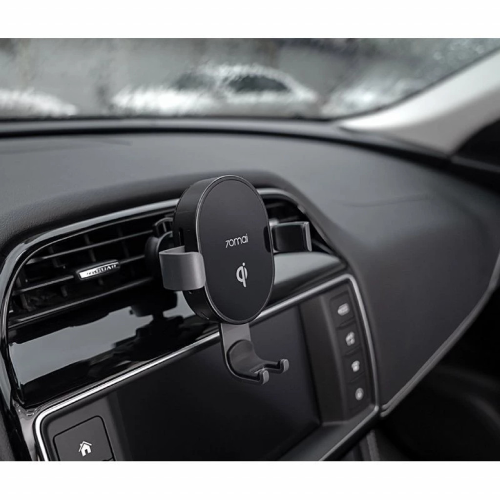 Автомобильный держатель с беспроводной зарядкой Xiaomi 70mai Wiriless Car Charger Mount Midrive PB01 Автомобильный держатель с беспроводной зарядкой Xiaomi 70mai Wiriless Car Charger Mount Midrive PB01