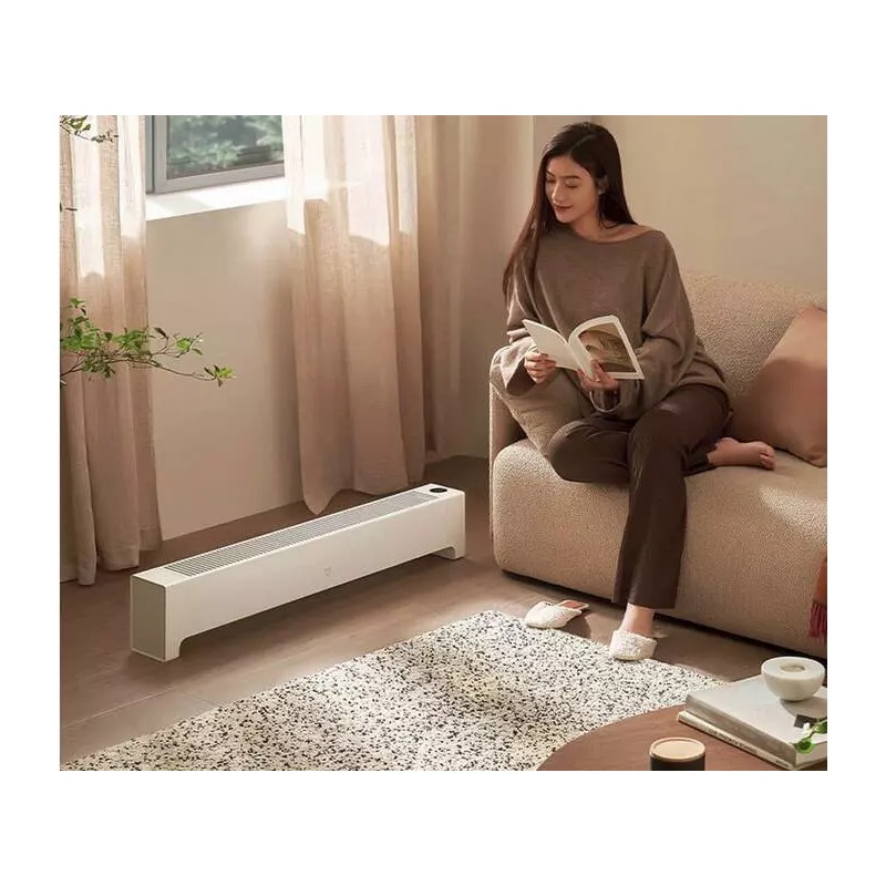 Умный электрический обогреватель Xiaomi Mijia Baseboard Electric Heater Graphene Heating 2 2200 W White (TJXDNQ08ZM) Умный электрический обогреватель Xiaomi Mijia Baseboard Electric Heater Graphene Heating 2 2200 W White (TJXDNQ08ZM)
