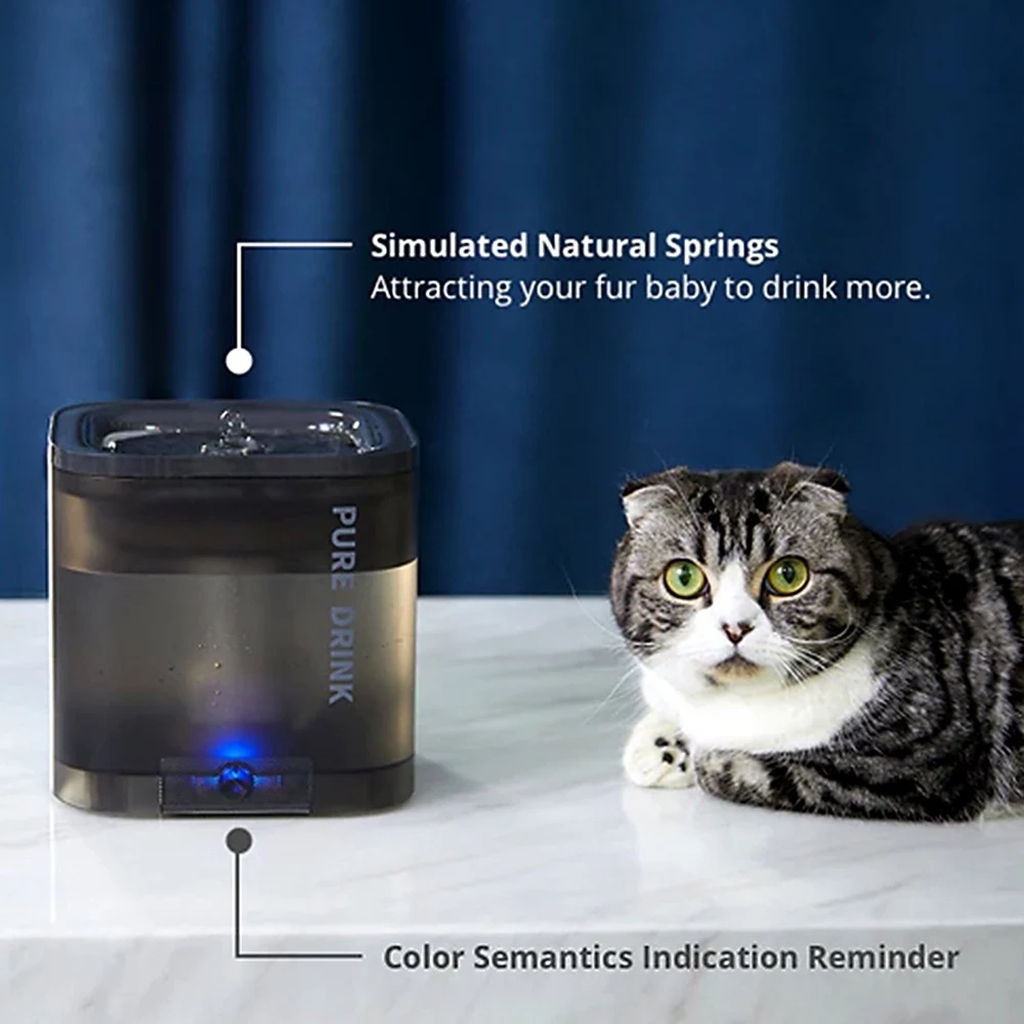 Питьевой фонтан для животных 1.85 л c системой фильтрации Xiaomi Petkit Eversweet Solo (P4103) Питьевой фонтан для животных 1.85 л c системой фильтрации Xiaomi Petkit Eversweet Solo (P4103)