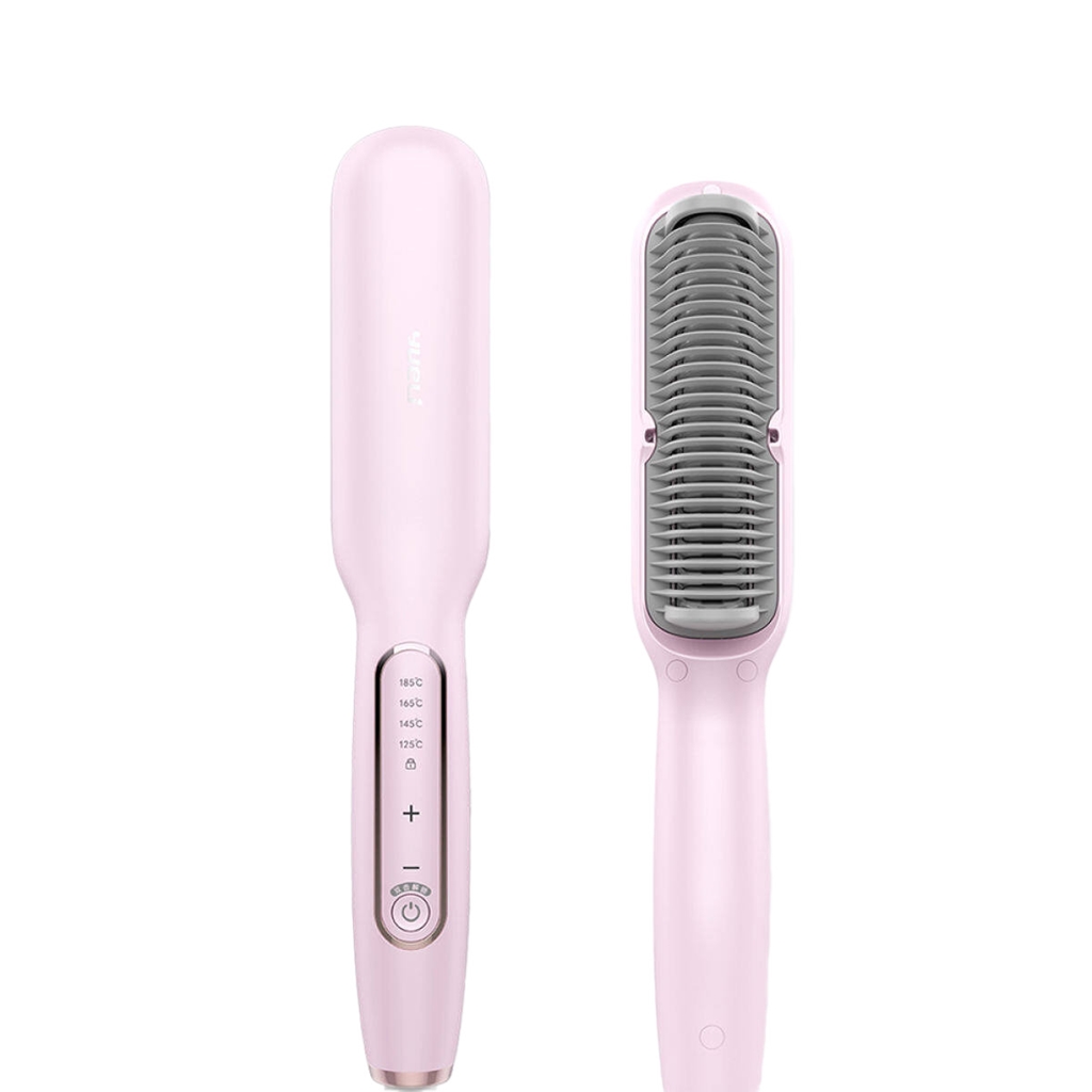 Расческа-выпрямитель Xiaomi Yueli Negative Ion Straight Hair Comb (HS-528P)