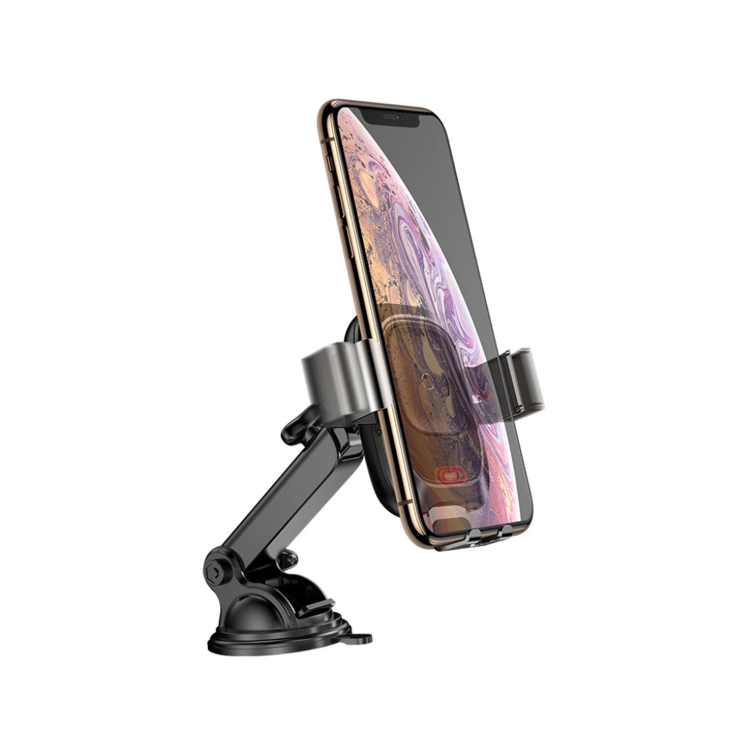 Автомобильный держатель с беспроводной быстрой зарядкой Baseus Smart Vehicle Bracket Wireless Charger (WXZN-B01) Автомобильный держатель с беспроводной быстрой зарядкой Baseus Smart Vehicle Bracket Wireless Charger (WXZN-B01)