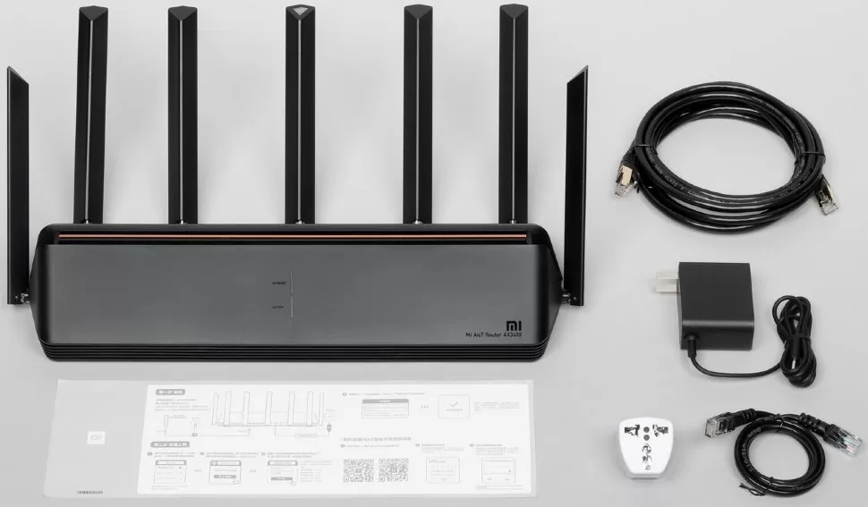 Wi-Fi роутер Xiaomi Mi AIoT AX3600 (AX3600)