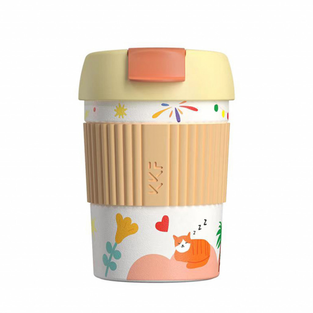 Термокружка 360 мл Xiaomi KKF Rainbow Vacuum Coffee Tumbler Mini (S-U35C-179)