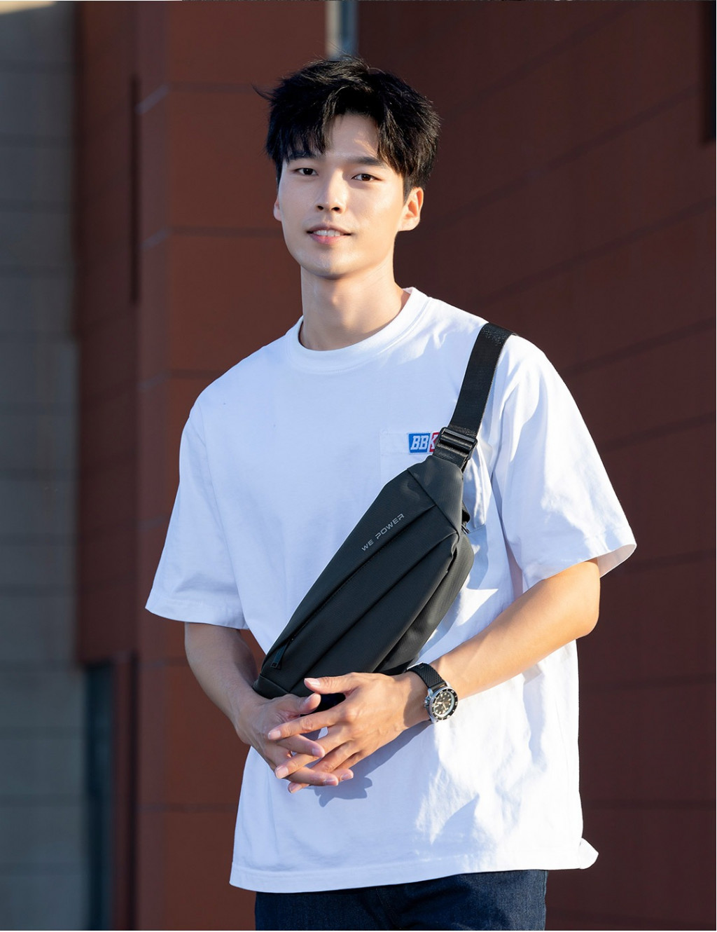 Сумка на пояс Mixing Functional chest bag (MX20231216)