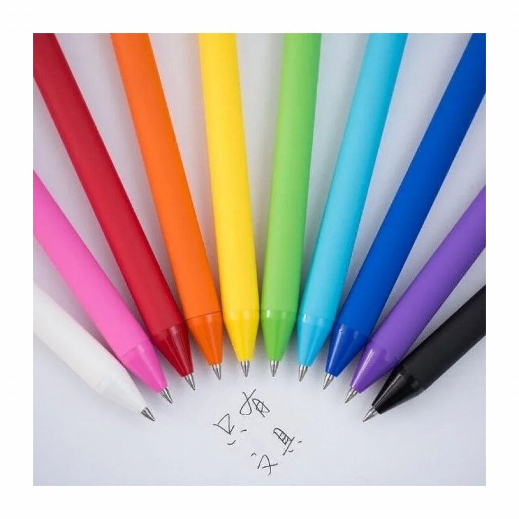 Набор гелевых ручек Xiaomi KACO Pure Plastic Gel Ink Pen 10 шт цветные (K1015) Набор гелевых ручек Xiaomi KACO Pure Plastic Gel Ink Pen 10 шт цветные (K1015)