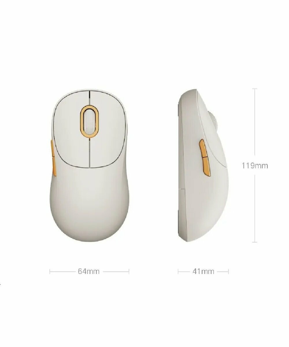 Мышь беспроводная Xiaomi Wireless Mouse 3 (XMWXSB03YM)