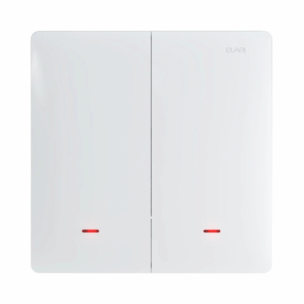 Умный выключатель Xiaomi Elari Smart Switch Double ZigBee (SWT-ZB/21)