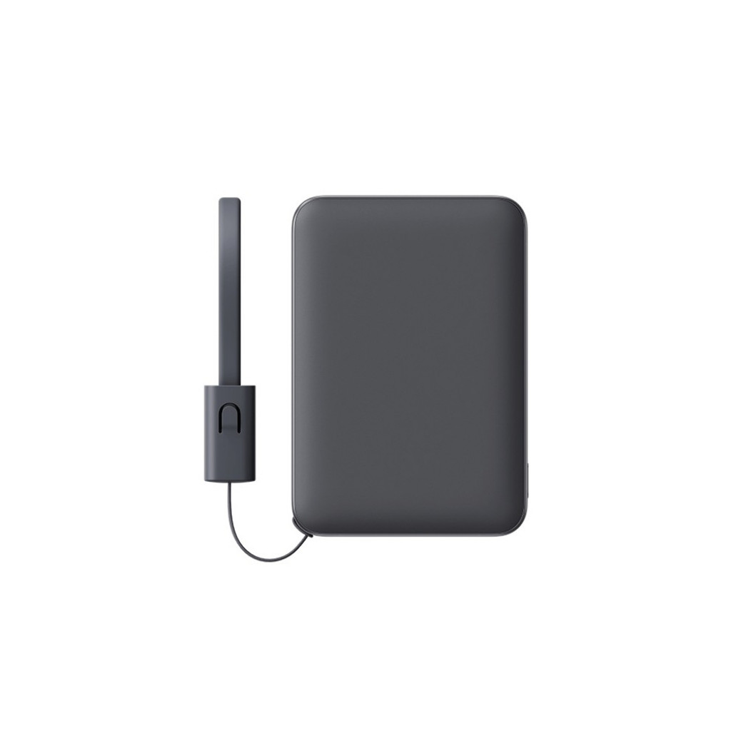 Внешний аккумулятор Xiaomi 5000 Ultra-thin Power Bank with Built-in Cable 22.5W