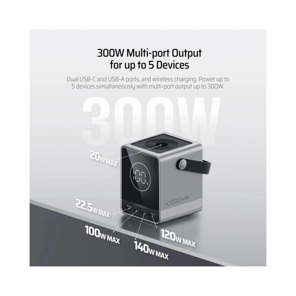 Внешний аккумулятор Xiaomi CUKTECH P01 40000mAh 300W Type-C x2, USB-A x2 (P01CT) Внешний аккумулятор Xiaomi CUKTECH P01 40000mAh 300W Type-C x2, USB-A x2 (P01CT)