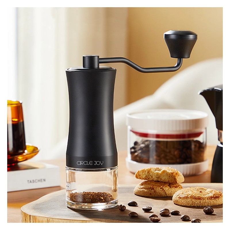 Ручная кофемолка Xiaomi Circle Joy Hand Coffee Grinder Black (CJ-CF17) Ручная кофемолка Xiaomi Circle Joy Hand Coffee Grinder Black (CJ-CF17)