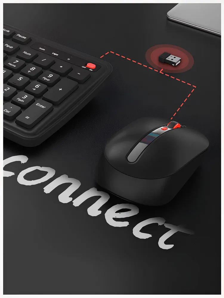 Клавиатура и мышь Xiaomi MIIIW Wireless Keyboard and Mouse Combo Gen 3 (MW24PB03)