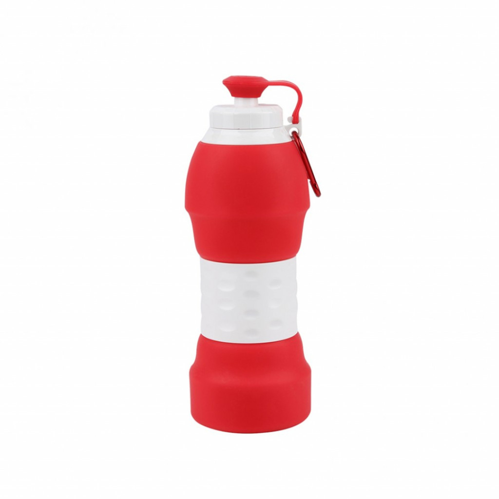 Силиконовая складная бутылка для воды 580 мл Xiaomi Collapsible Silicone Water Bottle