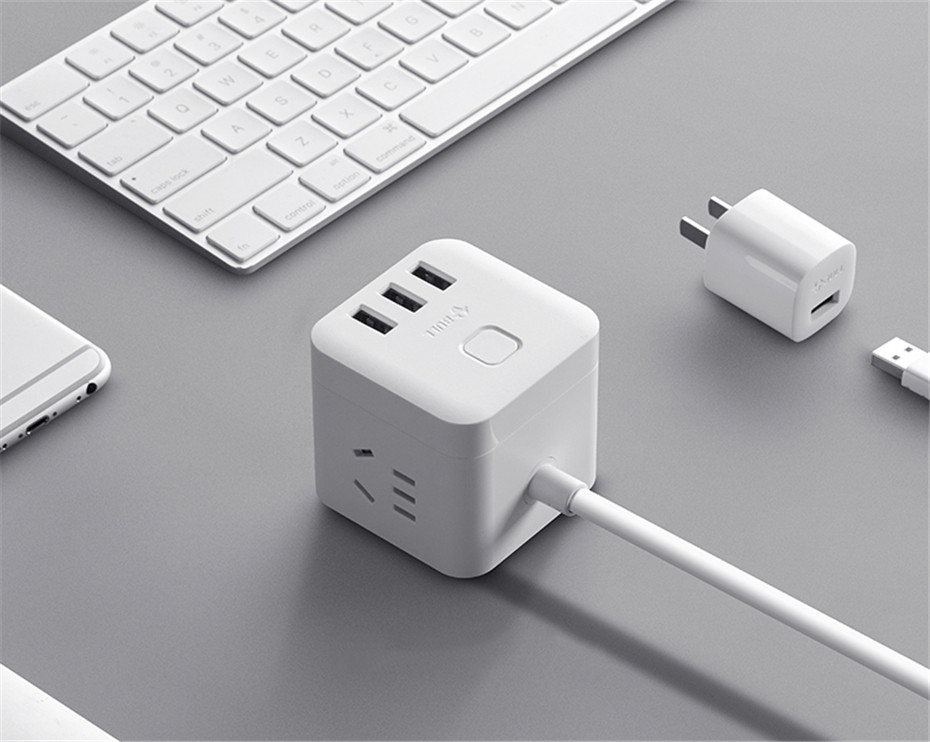 Разветвитель Xiaomi Mijia Rubik's Cube Converter (MJCXB3-02QM) Разветвитель Xiaomi Mijia Rubik's Cube Converter (MJCXB3-02QM)