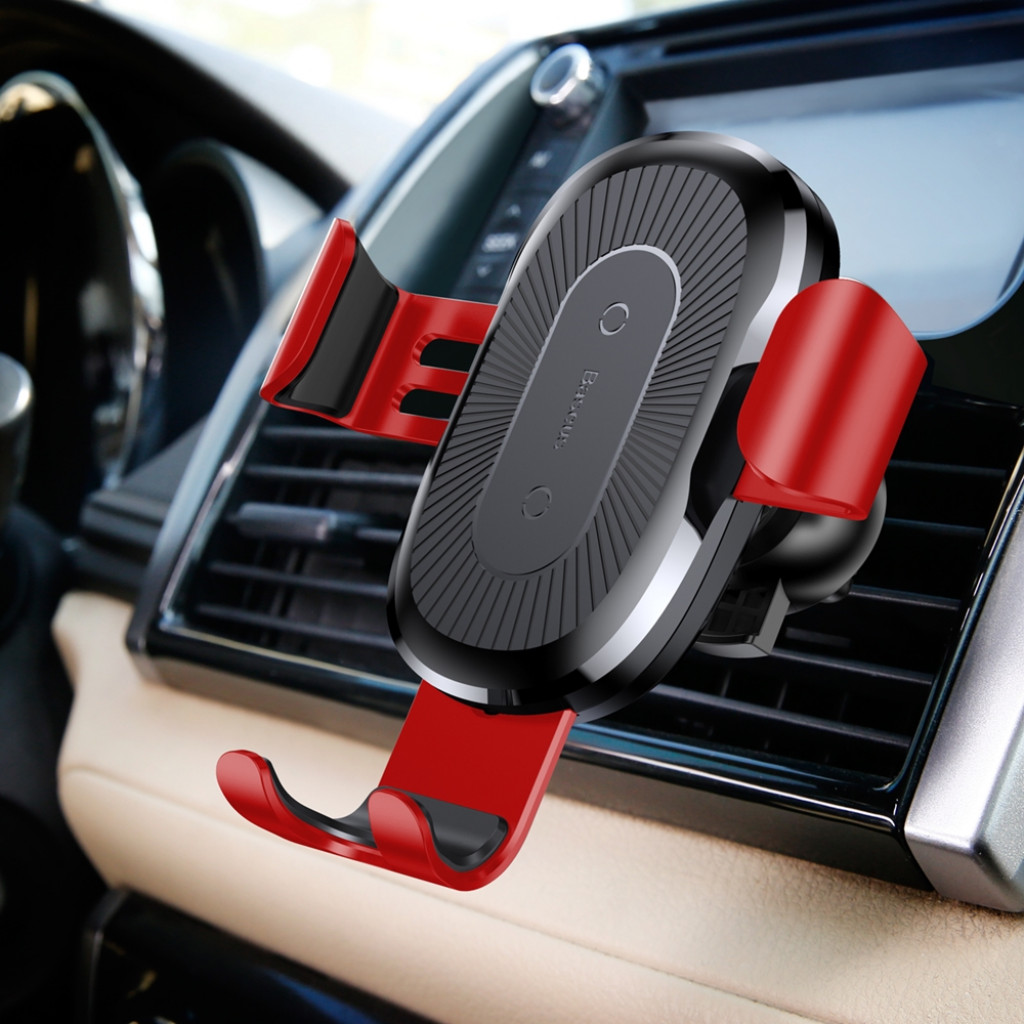 Автомобильный держатель с беспроводной зарядкой Baseus Wireless Charger Gravity Car Mount (WXYL-09) Автомобильный держатель с беспроводной зарядкой Baseus Wireless Charger Gravity Car Mount (WXYL-09)
