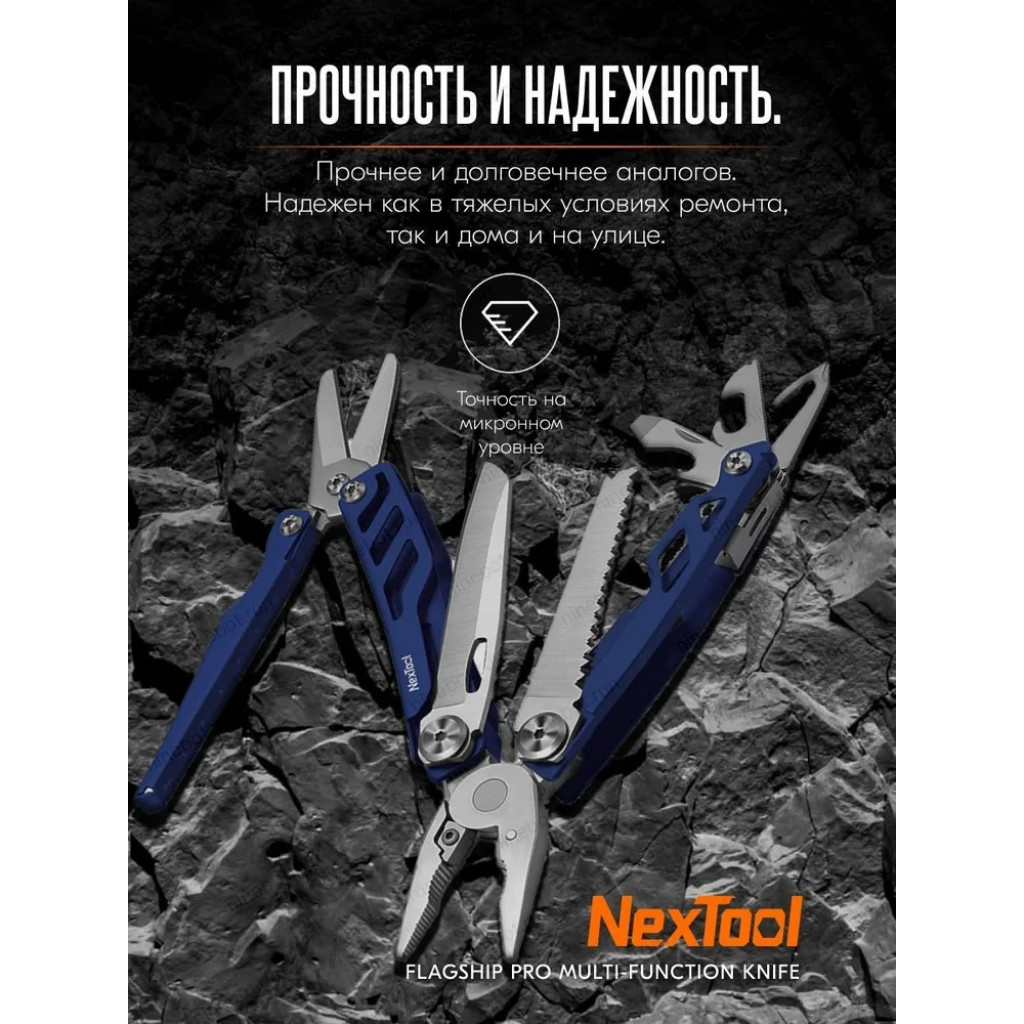 Мультитул Xiaomi NexTool Flagship Pro (NE0104/NE20220) Мультитул Xiaomi NexTool Flagship Pro (NE0104/NE20220)