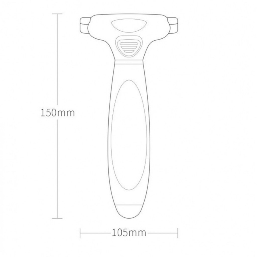 Расческа для домашних питомцев Xiaomi Pawbby Anti-Hair Cutter Comb (MG-PCO001)