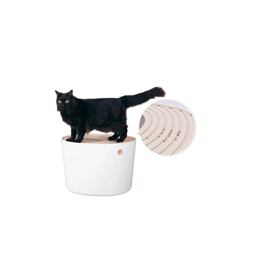 Туалет для кошек Xiaomi Iris Top Entry Cat Litter Box with Cat Litter Scoop (PUNT-530)