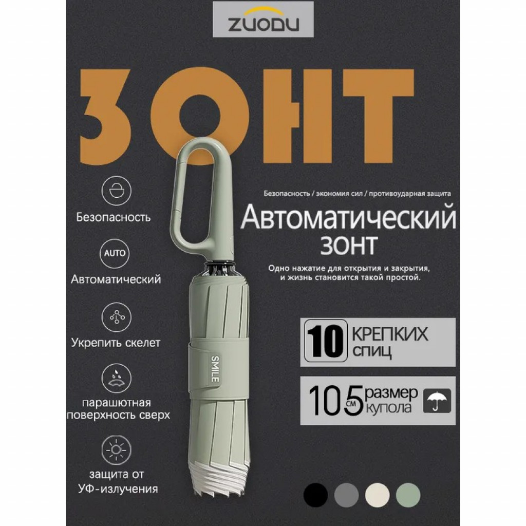 Зонт Xiaomi Zuodu Smile Umbrella Зонт Xiaomi Zuodu Smile Umbrella
