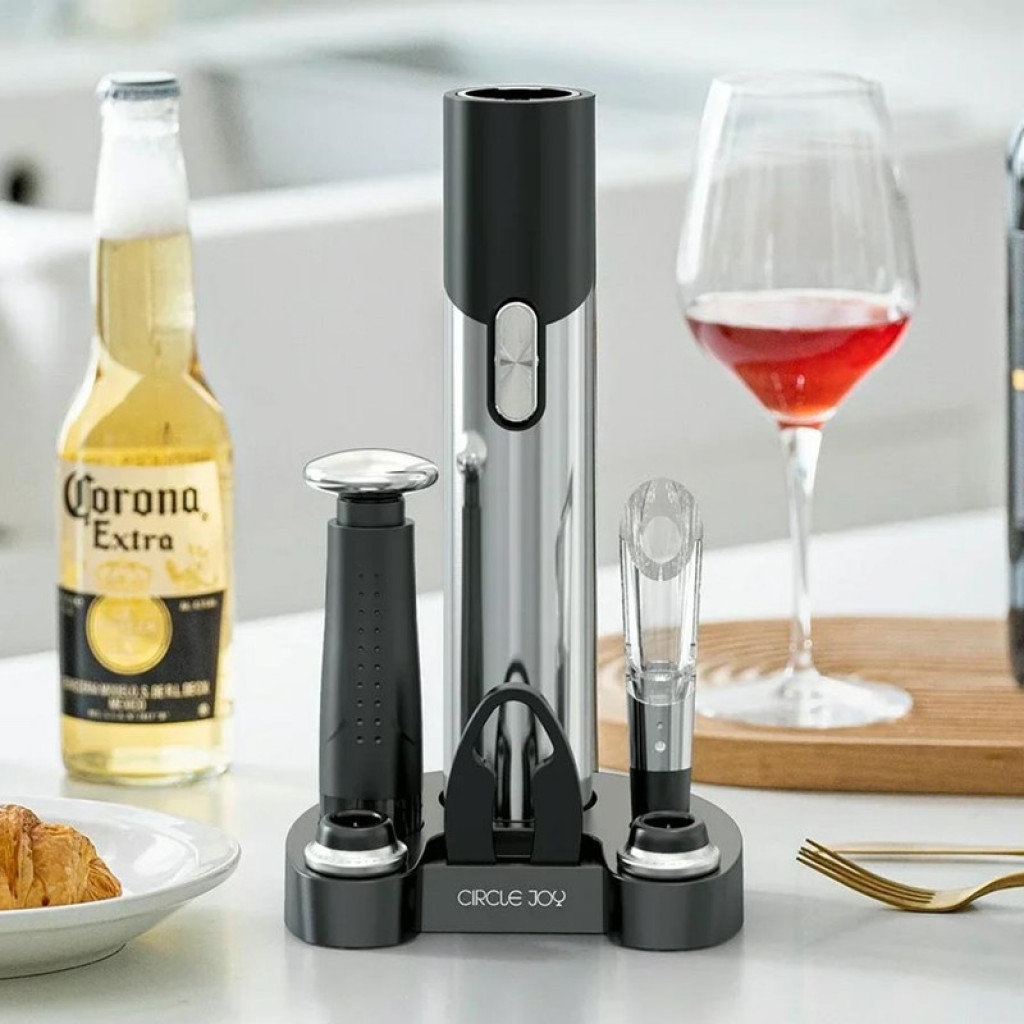 Электрический штопор для вина 7 в 1 Xiaomi (Mi) Circle Joy Electric Wine And Beer Accessories (CJ-TZ09)