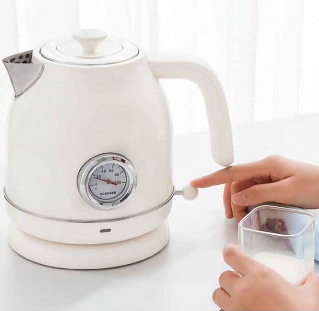 Чайник Xiaomi Qcooker Retro Electric Kettle с датчиком температуры (CS-SH01/QS-1701)