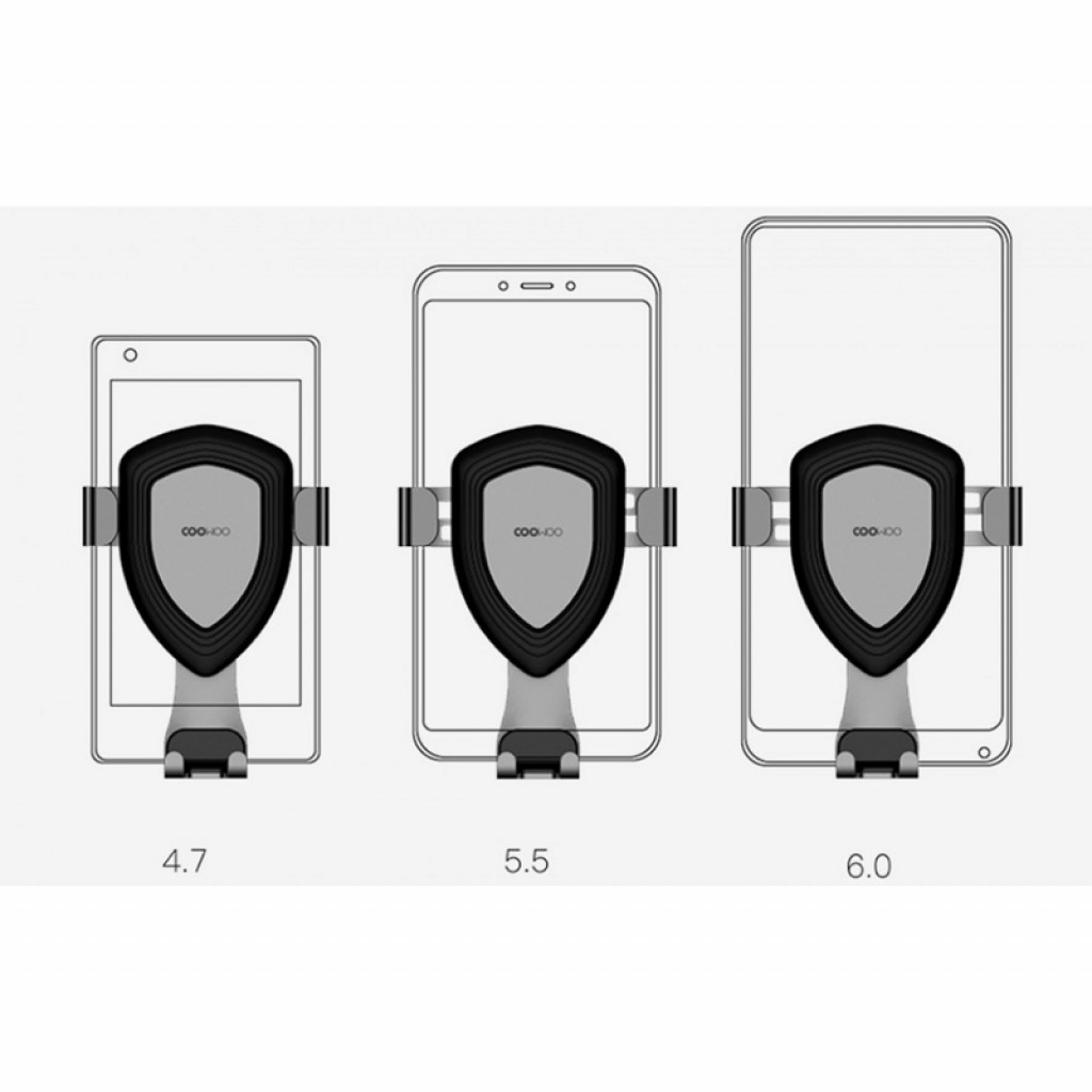 Автомобильный держатель Xiaomi CooWoo Gravity Holder T100 Автомобильный держатель Xiaomi CooWoo Gravity Holder T100