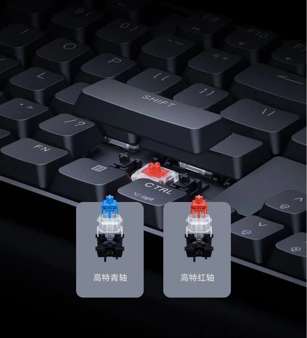 Механическая клавиатура Xiaomi Wired Mechanical Keyboard (JXJP01MW)