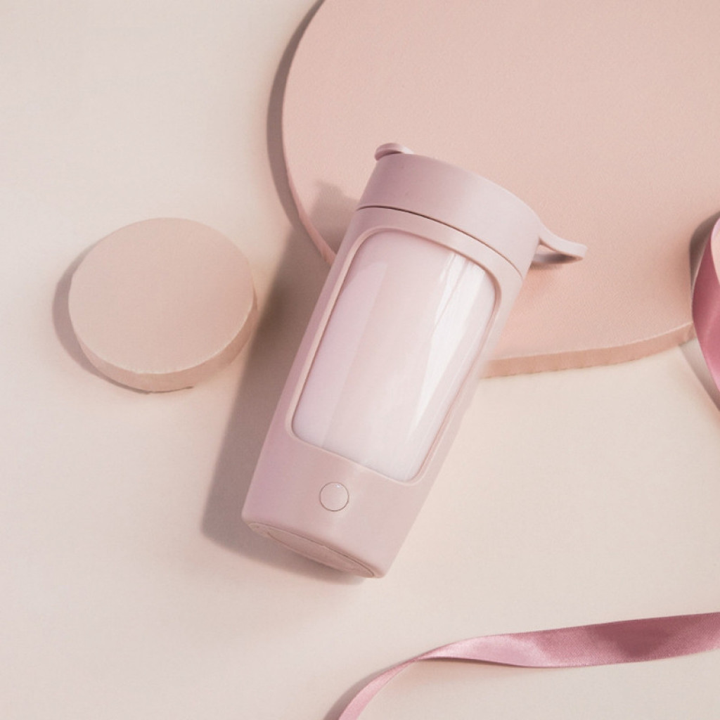 Электрический шейкер Xiaomi Qwerty Portable Sport Mixer Bottle USB Electric Protein Powder Shaker Juice