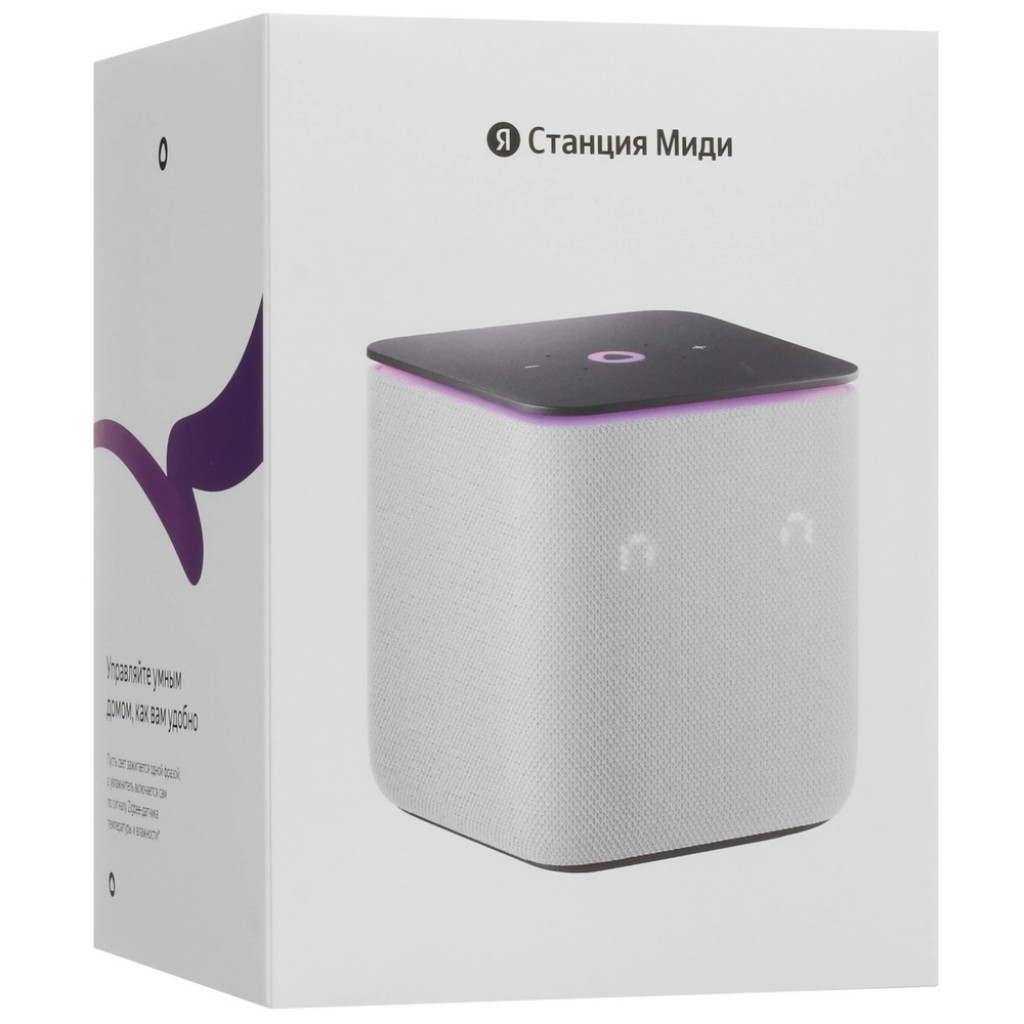 Умная колонка Яндекс Станция Миди (YNDX-00054GRY)