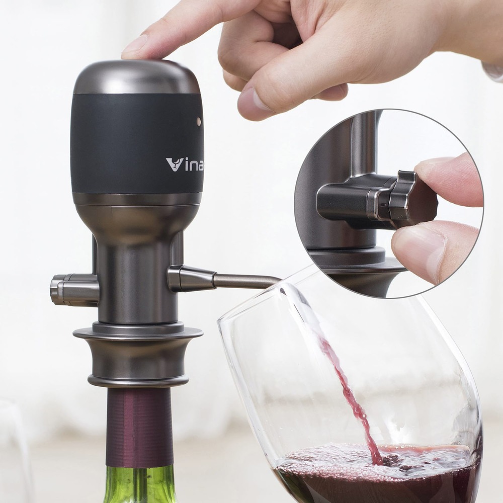 Аэратор для вина Xiaomi Vinaera Pro Adjustable Electric Wine Aerator (PRO-MV7)