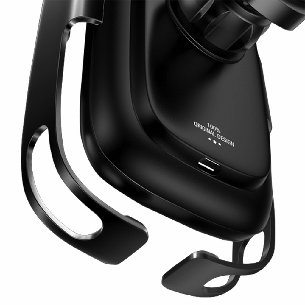 Автомобильный держатель с беспроводной зарядкой Baseus Rock-Solid Electric Holder Wireless Charger (WXHW01-01) Автомобильный держатель с беспроводной зарядкой Baseus Rock-Solid Electric Holder Wireless Charger (WXHW01-01)