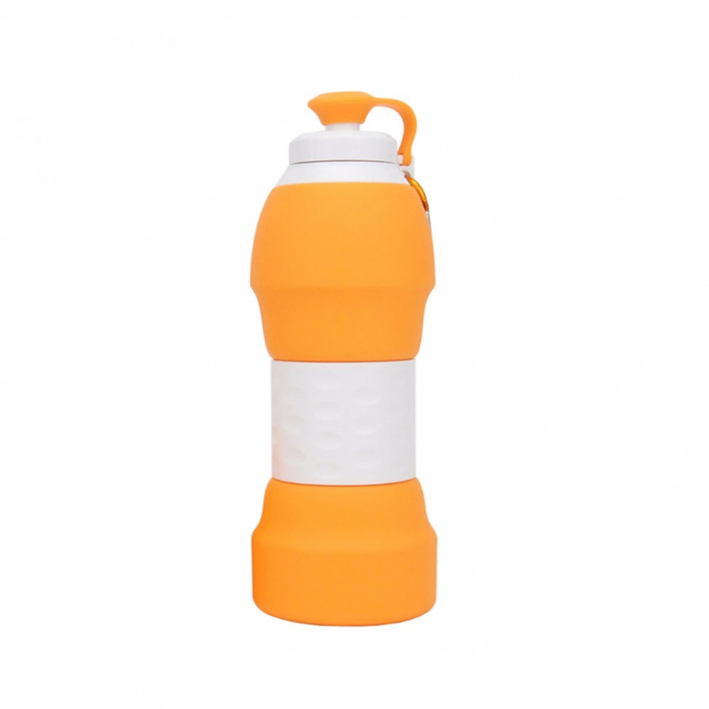 Силиконовая складная бутылка для воды 580 мл Xiaomi Collapsible Silicone Water Bottle