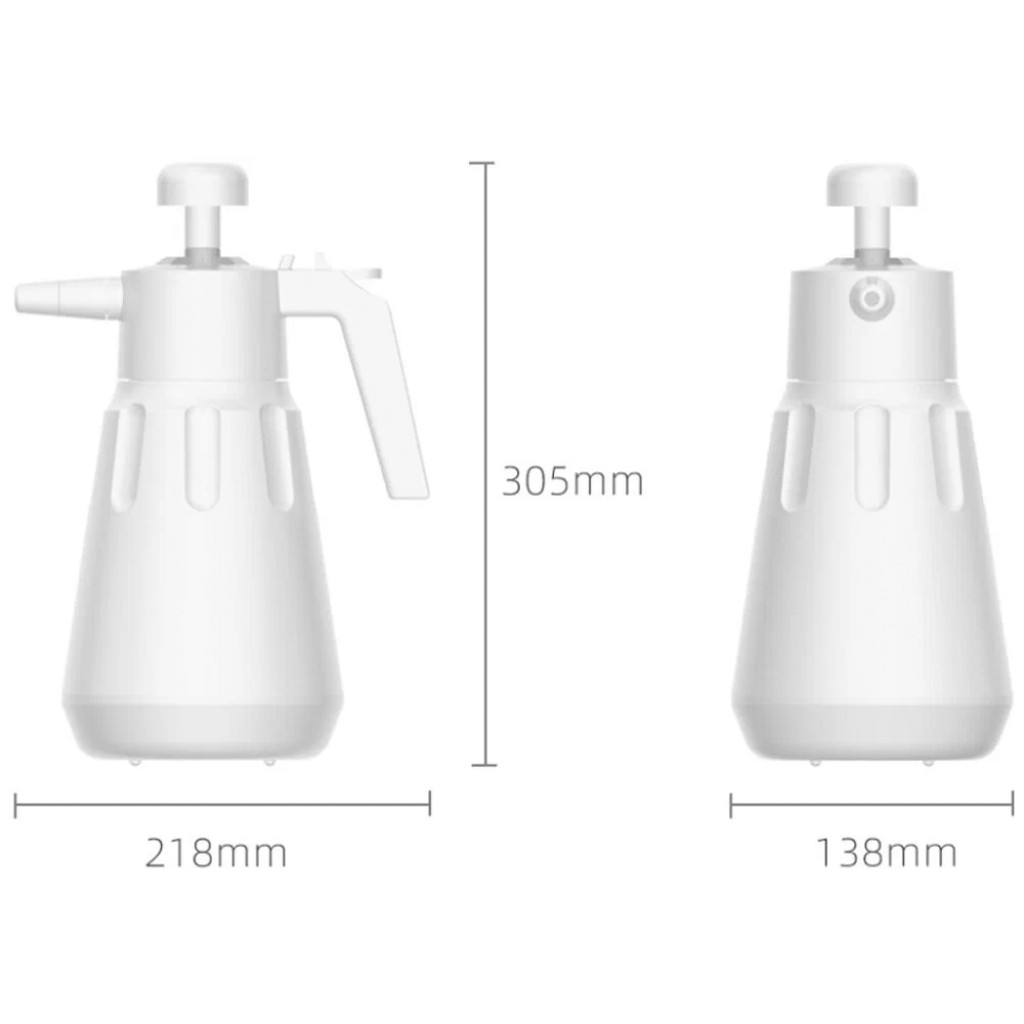 Пневматический пульверизатор Xiaomi Blue Fish Air Pressure Watering Spray Can 1.5 L (LXY-05) Пневматический пульверизатор Xiaomi Blue Fish Air Pressure Watering Spray Can 1.5 L (LXY-05)