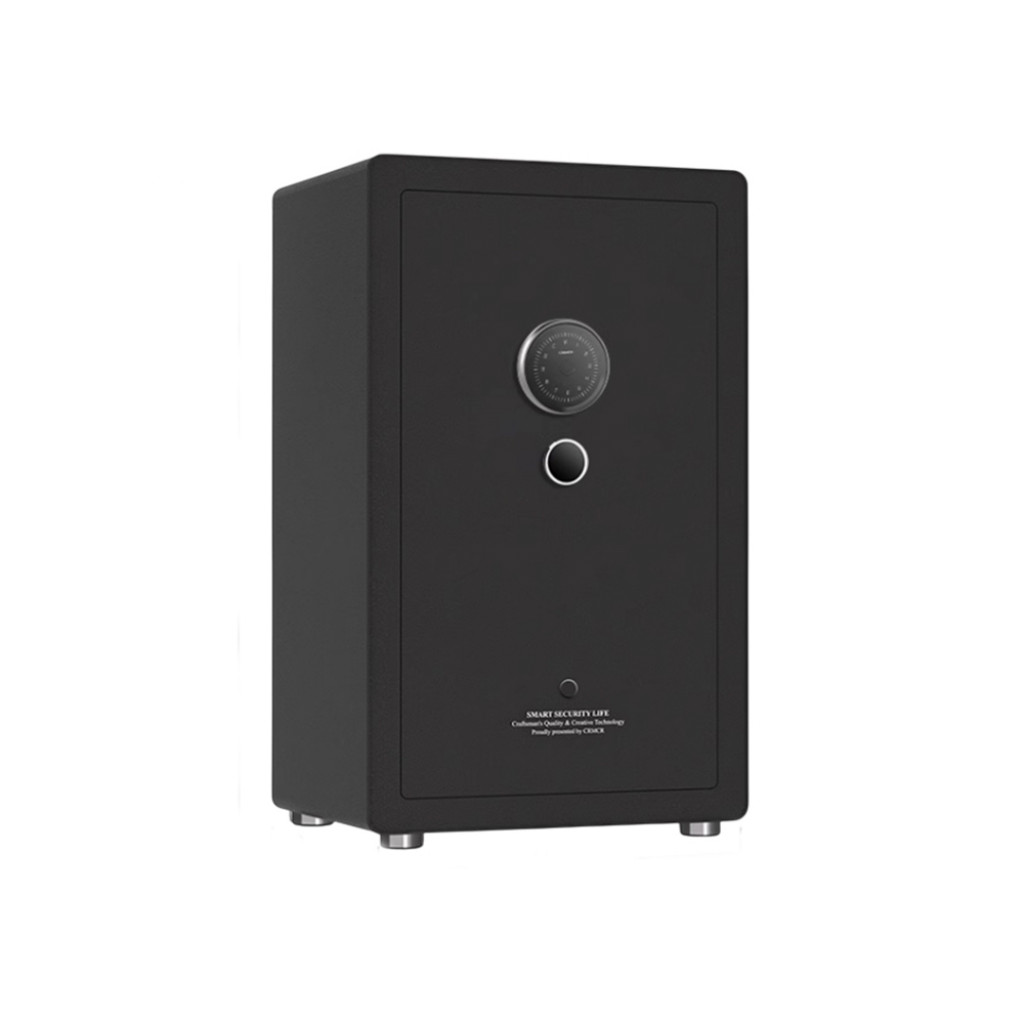 Умный электронный сейф со сканером отпечатка пальцев Xiaomi CRMCR Smart Safe Deposit Box Black (BGX-X1-100MK) Умный электронный сейф со сканером отпечатка пальцев Xiaomi CRMCR Smart Safe Deposit Box Black (BGX-X1-100MK)