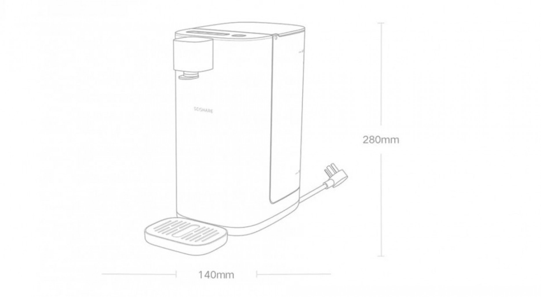 Умный термопот Xiaomi Scishare Water Heater (S2301)