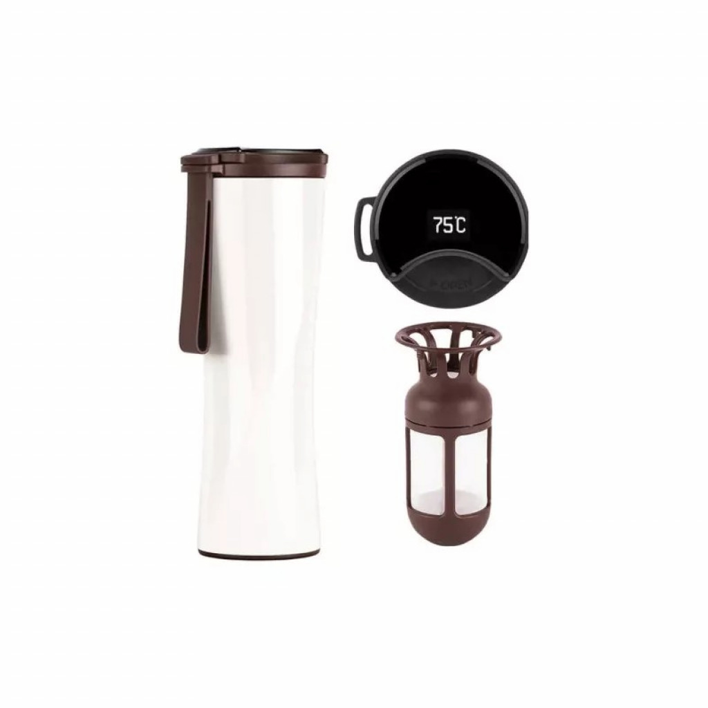 Термокружка Xiaomi Kiss Kiss Fish MOKA Smart Cup OLED 430 ml (S-U45CW2) Термокружка Xiaomi Kiss Kiss Fish MOKA Smart Cup OLED 430 ml (S-U45CW2)