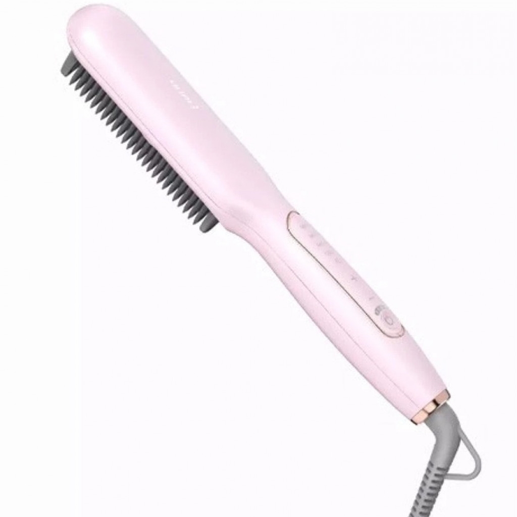 Расческа-выпрямитель Xiaomi Yueli Negative Ion Straight Hair Comb (HS-528P)