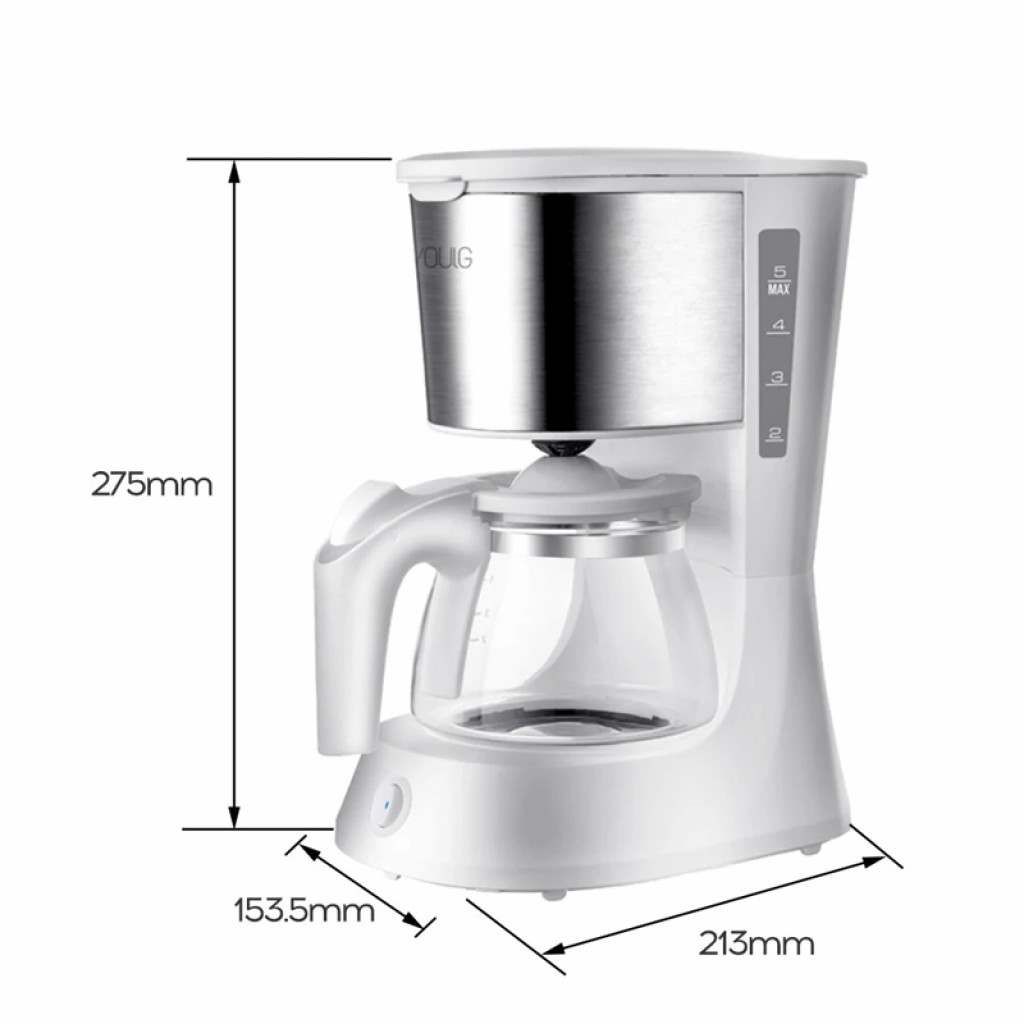 Капельная кофемашина Xiaomi YouLg Drip Coffee Machine (CM1412-3C)